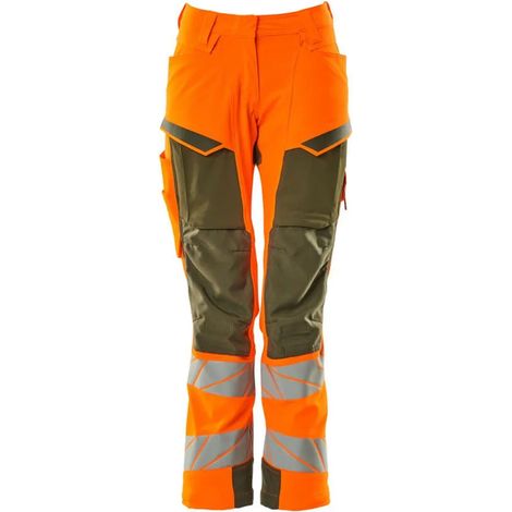 Pantalón de trabajo Mascot accelerate safe impermeable reflectante