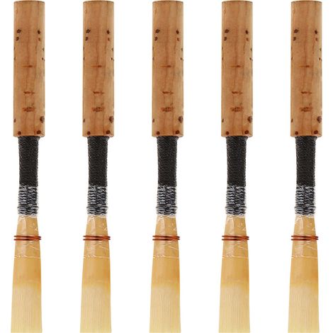 Anches pour Hautbois Professionnelles, 5 Anches avec Étui - Accessoires pour Instruments à Vent (1/5)