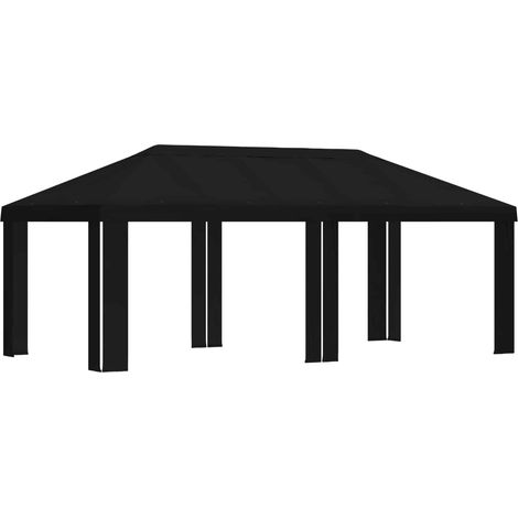 Gazebo Cover 6 x 3 m Black Polyester 190 gsm vidaXL (1/5)