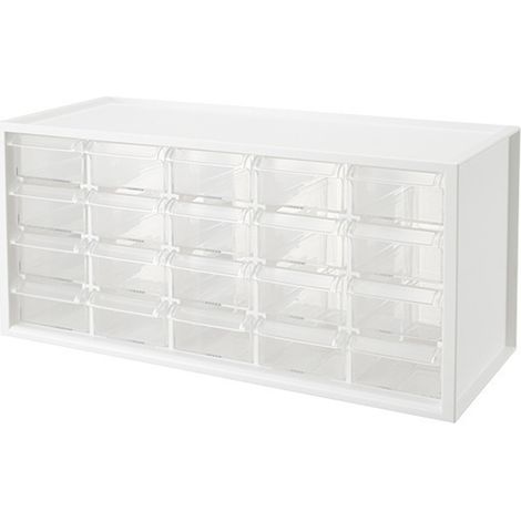 Boîte de rangement de bureau à tiroir pour bijoux divers, fournitures de bureau, boîte de finition, casier (1/5)