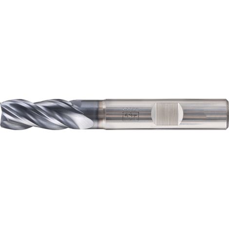 PFERD VHM Eckfräser lang 4 Schneiden Ø 10 mm 45° Fase TiAlN Schaft HB Universal Line Schruppen Schlichten Nuten (1/5)
