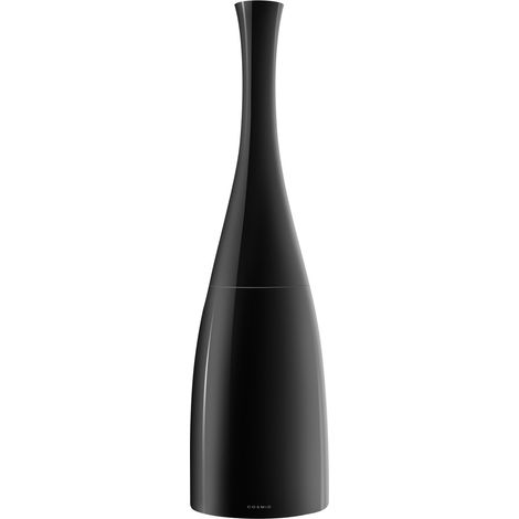 COSMIC Toilet brush & holder, Glossy Black Unique Soft coating Saku Collection