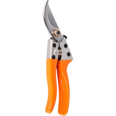 Hand-operated garden pruner with spring for vine branches and plants ergonomic and rugged garden shears (1/5)
