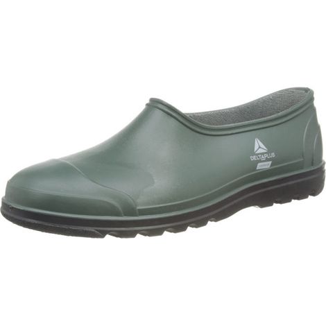 Deltaplus, Zoccoli da Lavoro Garden OB SRA, Antiscivolo, PVC, Kaki-Beige, Taglia 10
