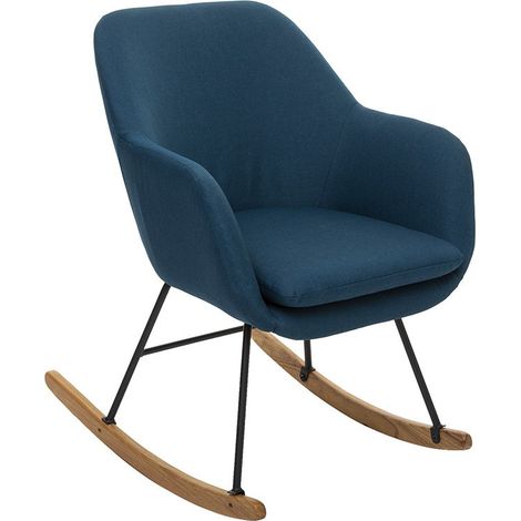 Rocking chair Pera bleu canard Atmosphera (1/5)