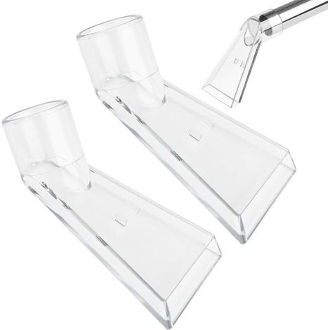 Lot de 2 Ambouts pour Aspirateur à vide - Buse Pivotante, Brosse pour Aspirateur, Tête d'aspiration pour le Nettoyage des sols et des tapis, Buse d'aspiration, Accessoires d'aspirateur (1/5)