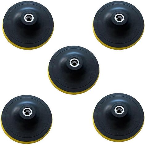 Kit de 20 tampons de polissage de 5 pouces pour polisseuse de voiture (lot de 5) (1/5)
