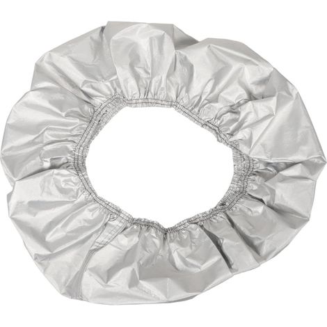 Housse de Protection pour Pneus de Voiture, Roue de Secours Argenté (1/5)
