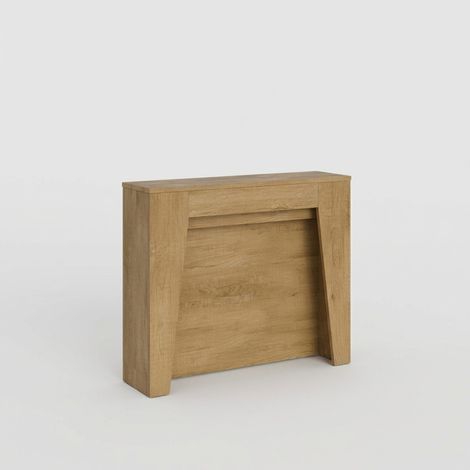Ausziehbare Konsole 90x25/211 cm Anea Quercia Natura (1/5)