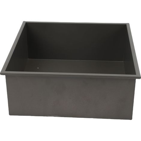 Armoire douche encastrée inox 304 murale – Étagère salle bain maison gris 1 niveau (1/4)