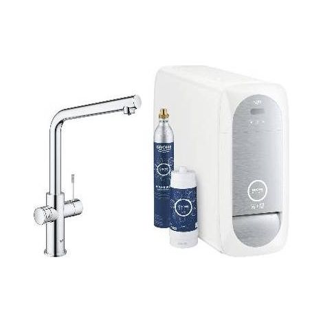 Mélangeur grohe sink blue home avec système de filtration d'eau