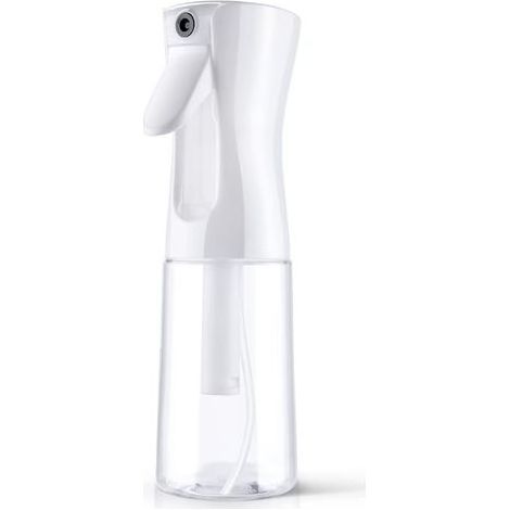 Flacons Pulvérisateur- 200ml Blanc et Transparent Rechargeable Bouteille de Vaporisateur en Plastique pour Jardinage Nettoyage Beauté (1/5)