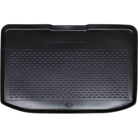 Trunk Mat Black suitable for Dacia SANDERO 2020- Rubber vidaXL