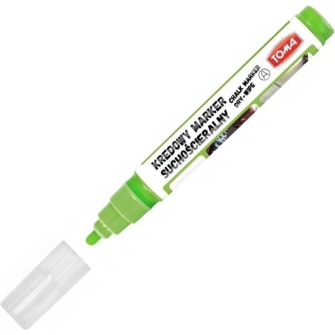 Rotulador de tiza borrable Toma de 4,5 mm, color verde (1/4)