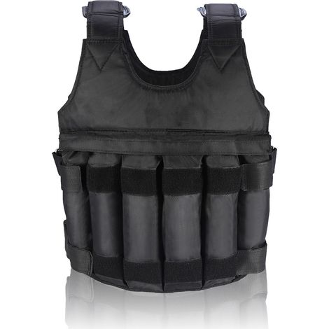 Verstellbare Gewichtsweste für das Training, maximale Belastung 50 kg (1/5)
