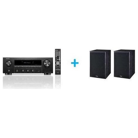Pacchetto amplificatore e casse Hi-Fi - Denon & Magnat - DRA-900H + Monitor S30 - Nero - Amplificatore di rete - Casse da scaffale