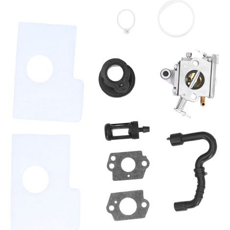 Joint pour collecteur d'admission du carburateur et conduite de filtre à carburant adapté aux tronçonneuses Stihl MS180, MS170, 018, 017, MS180 et 170 (1/5)