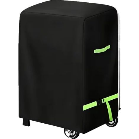 Housse de Barbecue, Résistante à l'Eau, Design Léger, Noir (9071110 cm) (1/2)