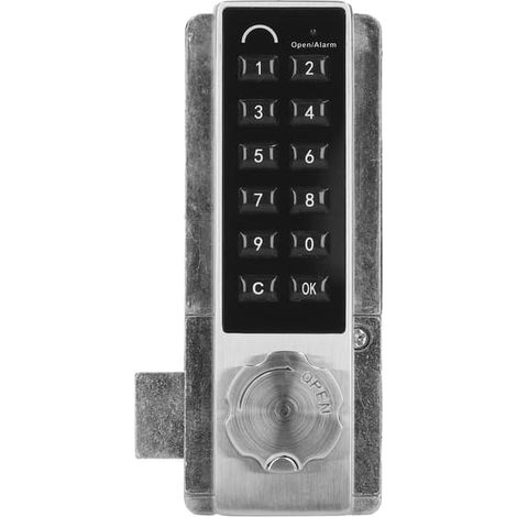 Serrure électronique à clavier numérique, déverrouillage par code intelligent de 1 à 15 chiffres pour tiroir de classeur de sauna (1/5)