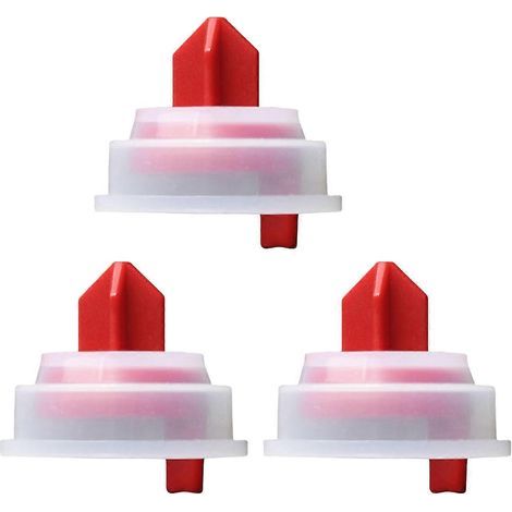 Lot de 3 joints de rechange en caoutchouc pour robinets de remplissage de toilettes, robinets à flotteur à membrane, rondelles de membrane durables M9912 (1/5)