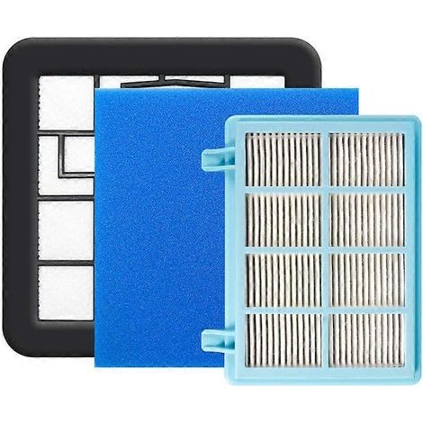 Compatible avec Philips aspirateur Power Pro compact FC9330 FC9331 FC9332 FC9333 FC9334 FC9555 FC9550 filtre HEPA (1/5)
