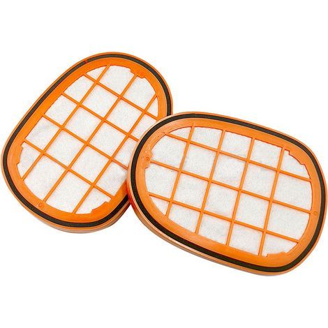 Lot de 2 filtres pour aspirateurs Philips FC6822/6823/6827/6908/6906- (1/5)