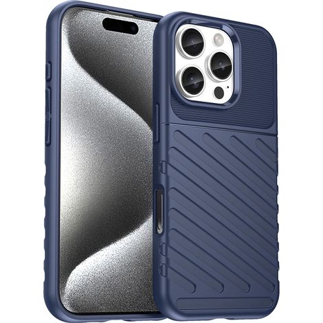 Coque Thunder pour iPhone 16 Pro Max - Bleue (1/5)