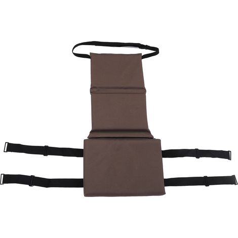 Chaise d'arbre confortable en tissu Oxford réglable pour jardin et extérieur, kaki foncé (1/5)