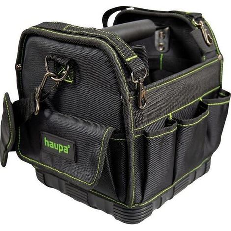 Werkzeugtasche haupa Squarebag grün robustes Polyester