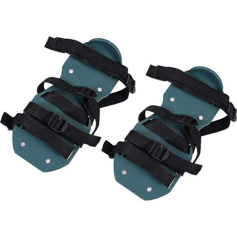 paire de chaussures aérateurs de pelouse, chaussures à pointes pour aérer le sol de la pelouse -- (1/5)