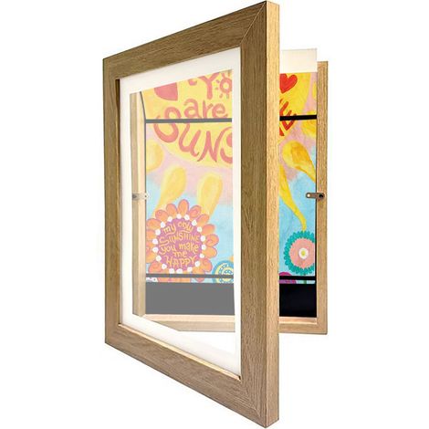 Cadre photo décoratif en bois pour enfants