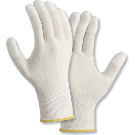 teXXor® Polyester-Strickhandschuhe PU-BESCHICHTET, Weiß (1/4)