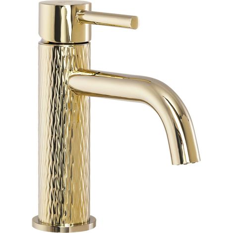 LUNGO ART GOLD NIEDRIGER WASCHBECKEN-WASSERHAHN SKU REA-B6322 (1/5)