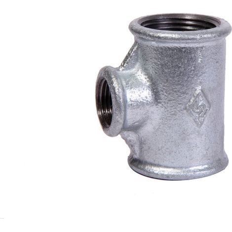 Raccordo a T ridotto femmina 5/4X3/4X5/4" zincato B1, NR25, NR 130R OPAL