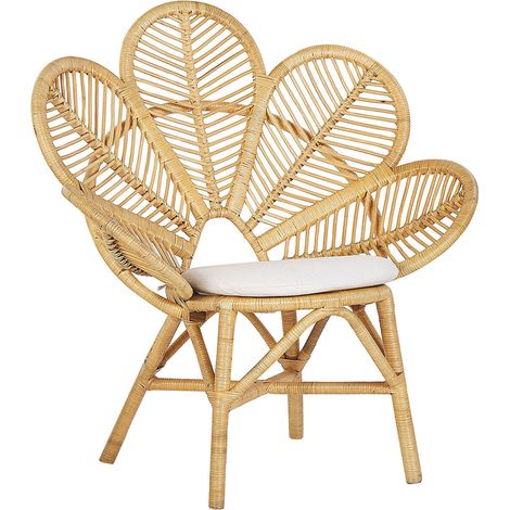 Pfauenstuhl FLORENTINE Rattan Naturfarben (1/5)