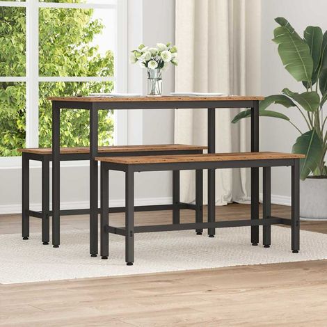vidaXL  Dining Bench  Old Wood 100 x 32.5 x 48.5 cm