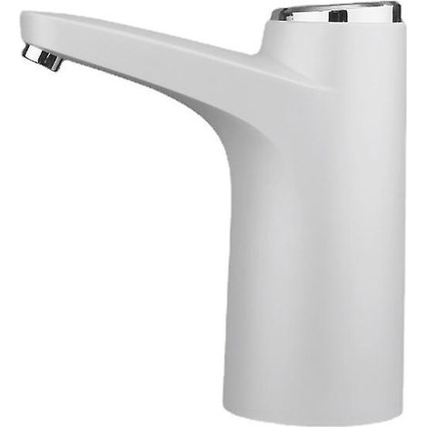 Distributeur d'eau électrique portable avec pompe et rotation à 360° - Blanc (1/5)