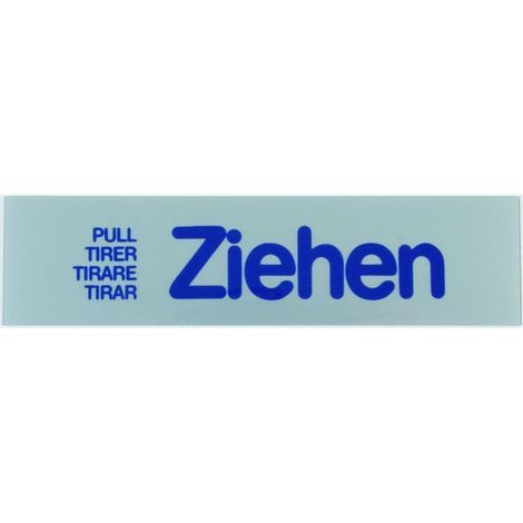 Conacord Klebeschild Ziehen Klebeschild