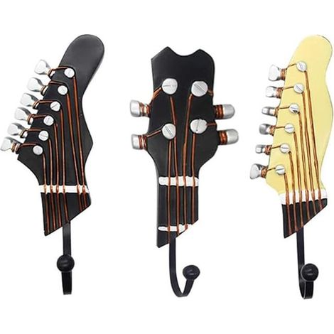 Coat Hooks Guitar Shaped Hooks Wall Coat Hooks (1/5)