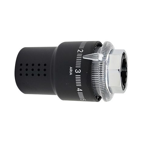 TESTA TERMOSTATICA ARIA C/SENSORE LIQUIDO Misura: Nero M30 x 1,5