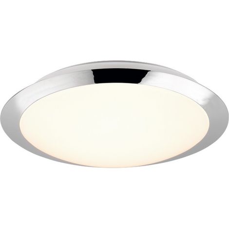 Plafonnier salle de bain Trio UMBERTO chromé 29cm 12W (1/3)