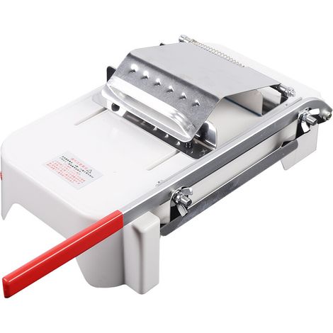 20cm Manuelle Schneidemaschine Fleischschneider Allesschneider Brotschneidemaschine Edelstahlklinge (1/5)