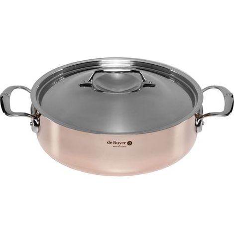 de Buyer Prima Matera Sautoir Kupfer 28 cm 4,9 Liter