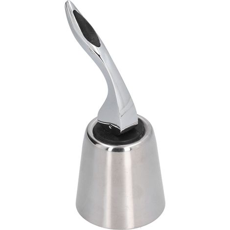 Weinverschluss aus Edelstahl, Flaschenverschluss aus Metall zur Aufbewahrung von Rotwein, luftdicht und wiederverwendbar (1/5)