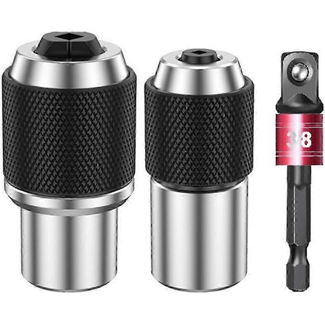 Ensemble de 2 clés à cliquet à douille 3/8" avec extracteur de douilles 6-1/4" et 1/4"-1/2". (1/5)