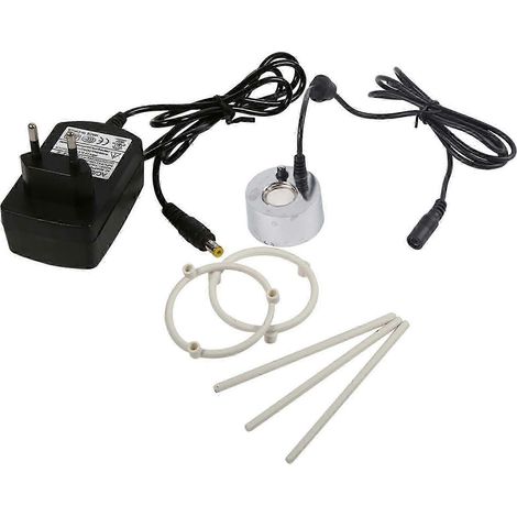 Humidificateur d'air à atomiseur ultrasonique pour fontaine et bassin avec adaptateur (1/4)