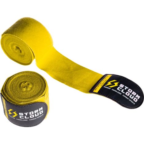 Vendas de boxeo premium StormCloud HWX-R amarillas de 4,5 m (1/5)