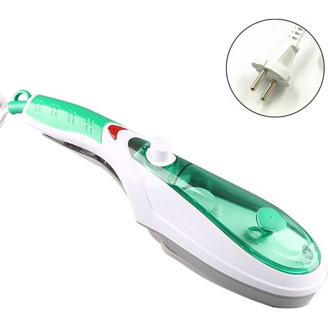 Défroisseur vapeur portable pour vêtements, avec deux brosses, chauffe rapide en 30 secondes, idéal pour la maison et les voyages. (1/5)