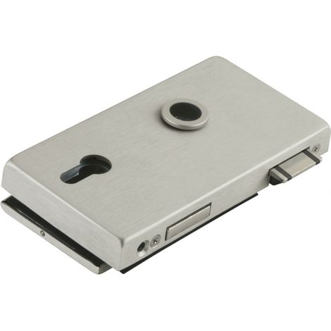 Schloss JUNIOR OFFICE CLASSIC PZ mit Wechsel, links,Edelstahl Effekt(11.280)