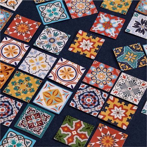 Lot de 46 autocollants vintage motifs floraux brique, autocollants exotiques pour journal intime, carnet, DIY décoratifs (1/5)